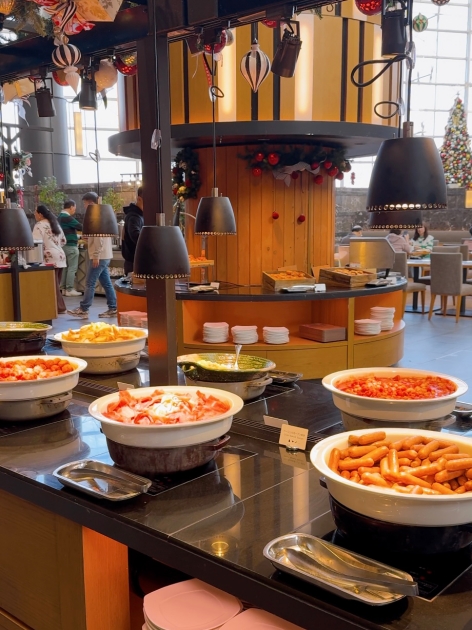 福岡住宿 福岡海鷹希爾頓酒店 自助早餐buffet