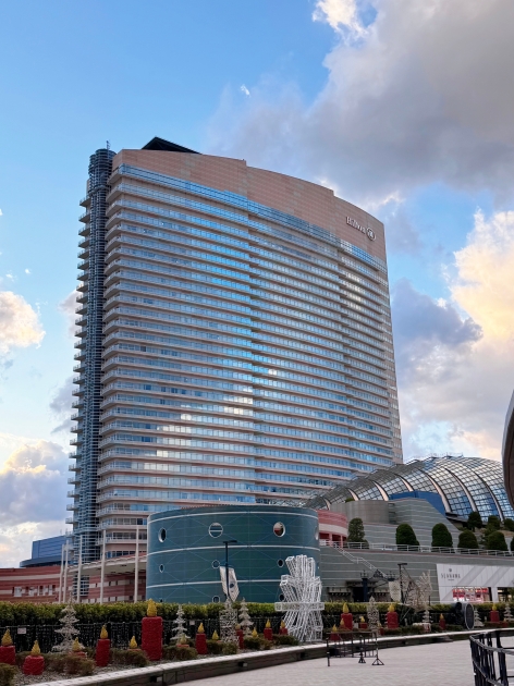 福岡住宿 福岡海鷹希爾頓酒店 外觀