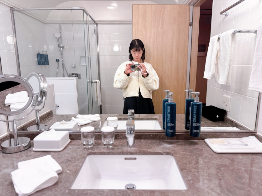 福岡住宿 福岡海鷹希爾頓酒店 客房衛浴